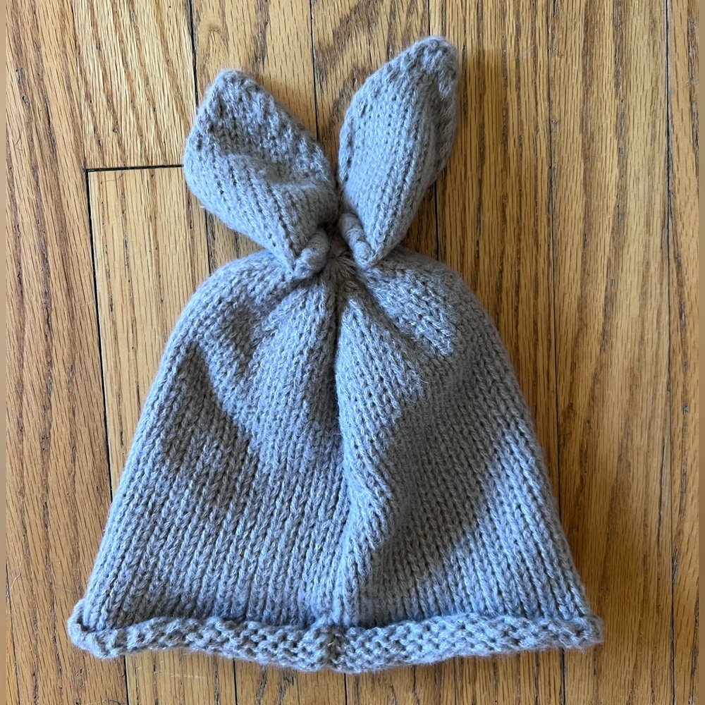 one of a kind bunny beanie